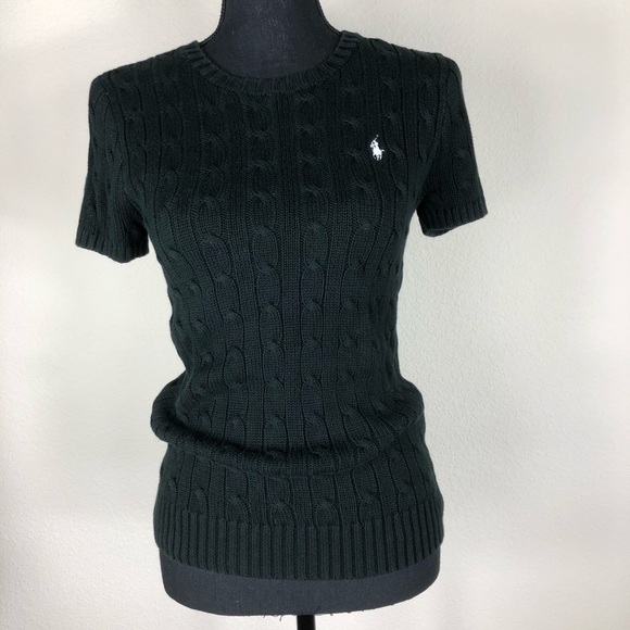 Ralph Lauren Sweaters - Ralph Lauren | Short Sleeve Cable Knit Sweater